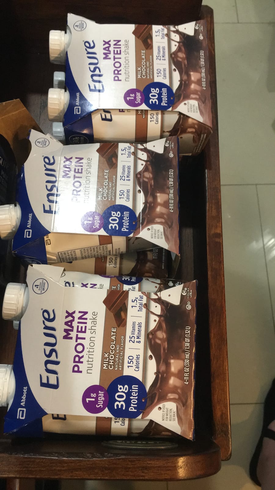 Ensure Max Protein Milk Chocolate Shake, 30g High Protein, 12 Pack | 30g Protein to Support Muscle Health & Manage Hunger for Adults customer photo 1