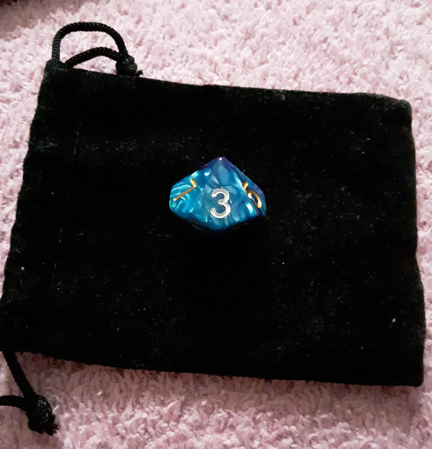 CiaraQ Polyhedral Dice Set - DND Role Playing Dice | Acrylic RPG Dice for Dungeons and Dragons MTG Table Games, Multi-color, 35pcs customer photo 1