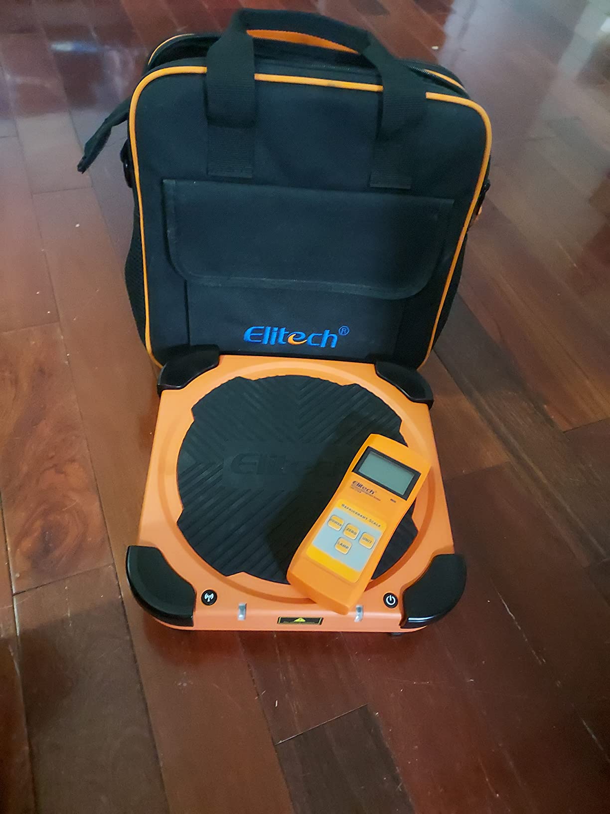Elitech Wireless Refrigerant Scale 330 lb, HVAC Charging Scale LMC-210A | High Capacity Platform, App Control, Wireless Remote Display, Digital Display, Precision Weight Measurement customer photo 2