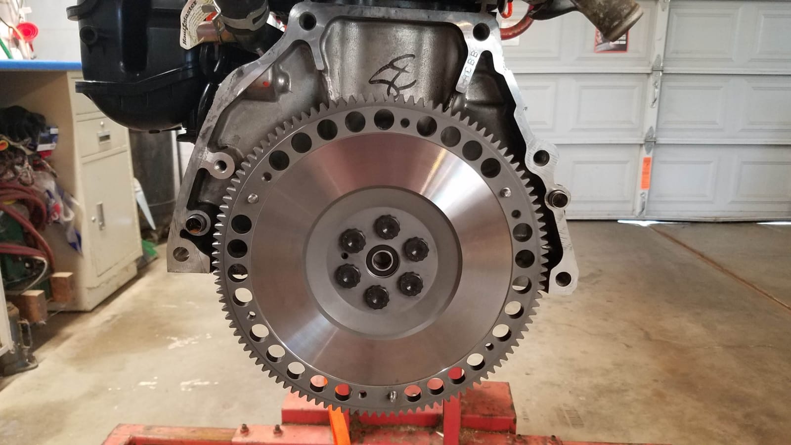 EFT Lightweight Chromoly Flywheel for Honda Civic D16 D16z6 D16y8 SOHC Engine - Enhanced Performance & Smooth Engagement - Precise Fitment - Durability & Reliability - 12 Month Warranty customer photo 1
