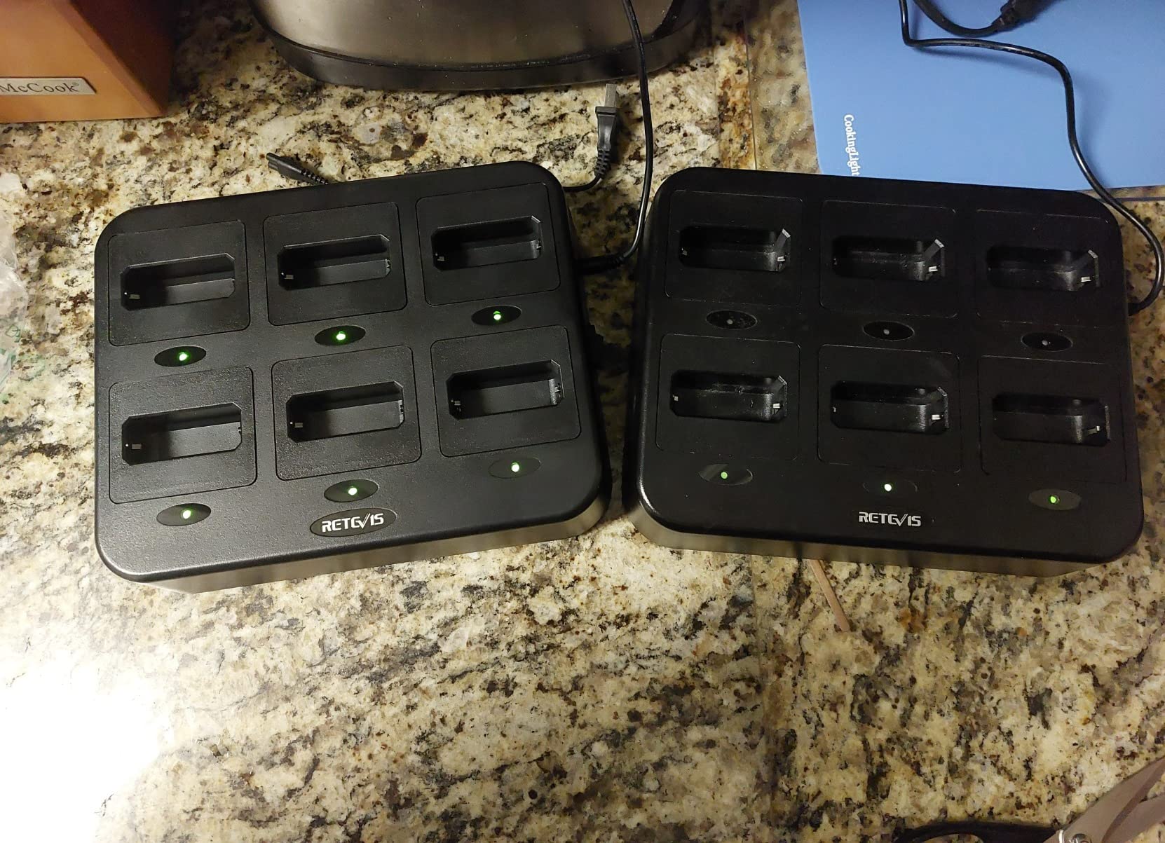 Retevis RT22 Walkie Talkie Charger, Six-Way Charger, Multi Unit Charging Station, Compatible with Retevis RT22 RT22S RB19 RB19P RB39 RB39P Walkie Talkie customer photo 1
