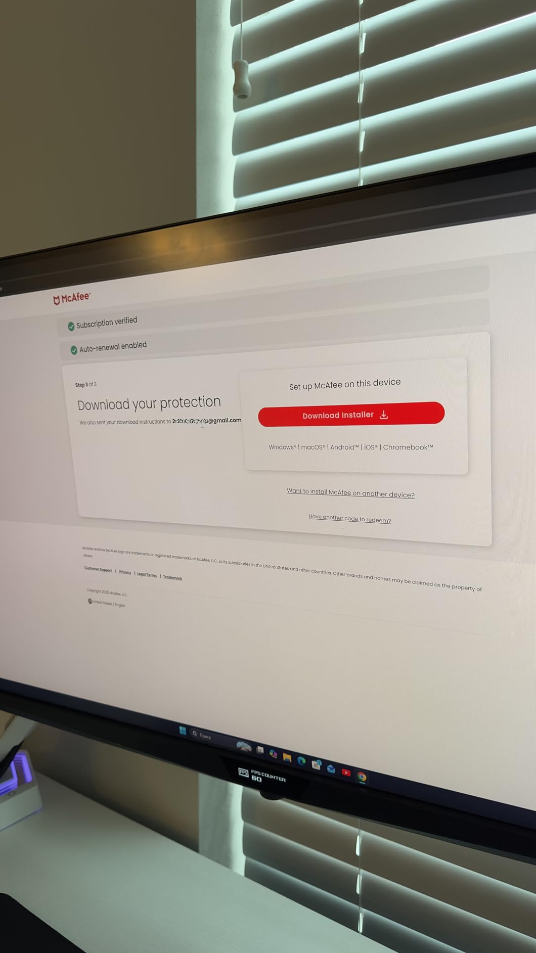 McAfee Total Protection 2026 Antivirus Software, 10+ Devices | Auto-Renews | 1-year subscription includes VPN, text, email and video scam protection, identity monitoring and password manager customer photo 1