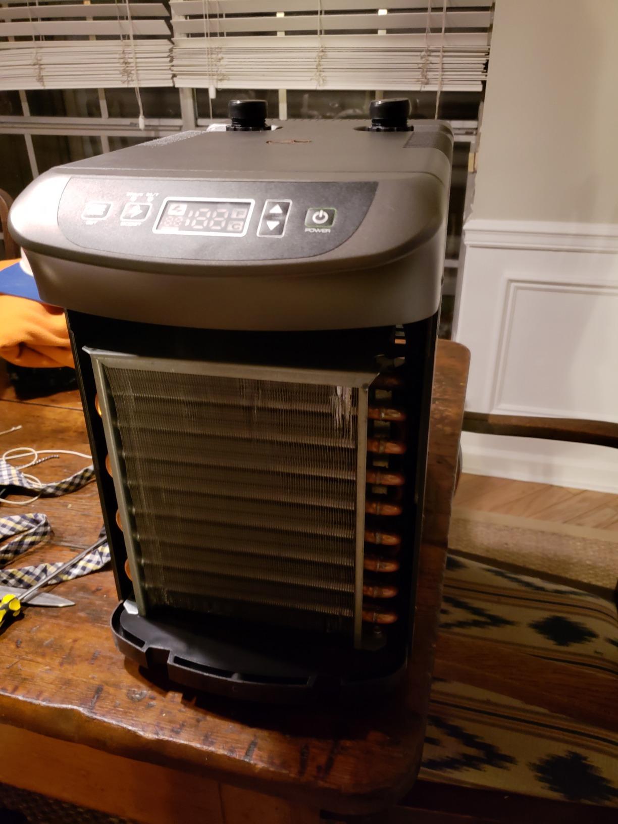 Active Aqua 0.10 HP Water Chiller with Boost | Cold Plunge & Ice Bath Cooler | Digital Temp Control | Fresh & Salt Water, Hydroponics, Aquariums | 10-40 Gal customer photo 2