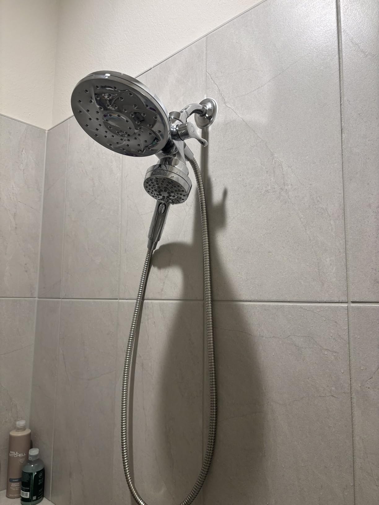 Moen 26009 Engage Magnetix Chrome 2-in-1 Rain Shower Head & Handshower | Magnetix docking, 2-in-1 design, rainshower and handshower combo, multiple spray settings, chrome finish customer photo 1
