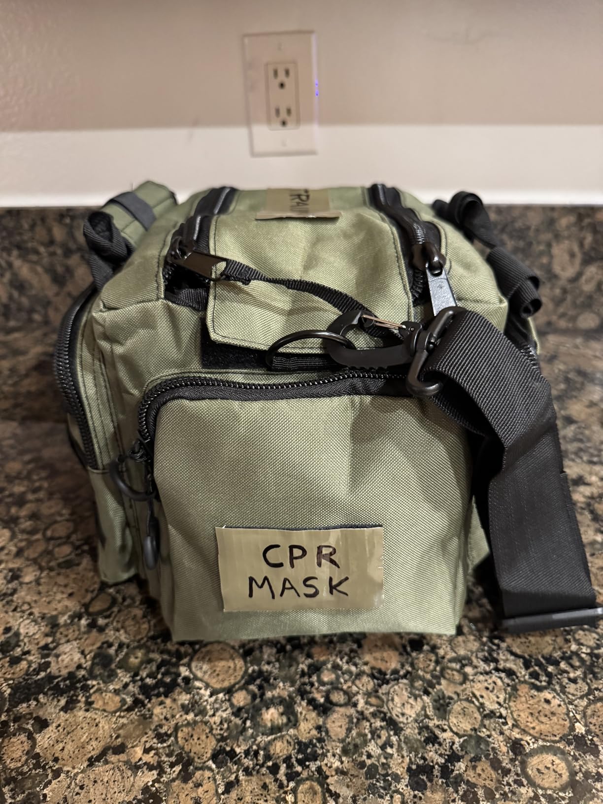 Exos Tactical Range Bag - Medium Size Range Bag for Shooting - Gun Case for Handguns, Ammo Storage, Tactical Backpack, Molle Webbing, Free Subdued USA Patch customer photo 1