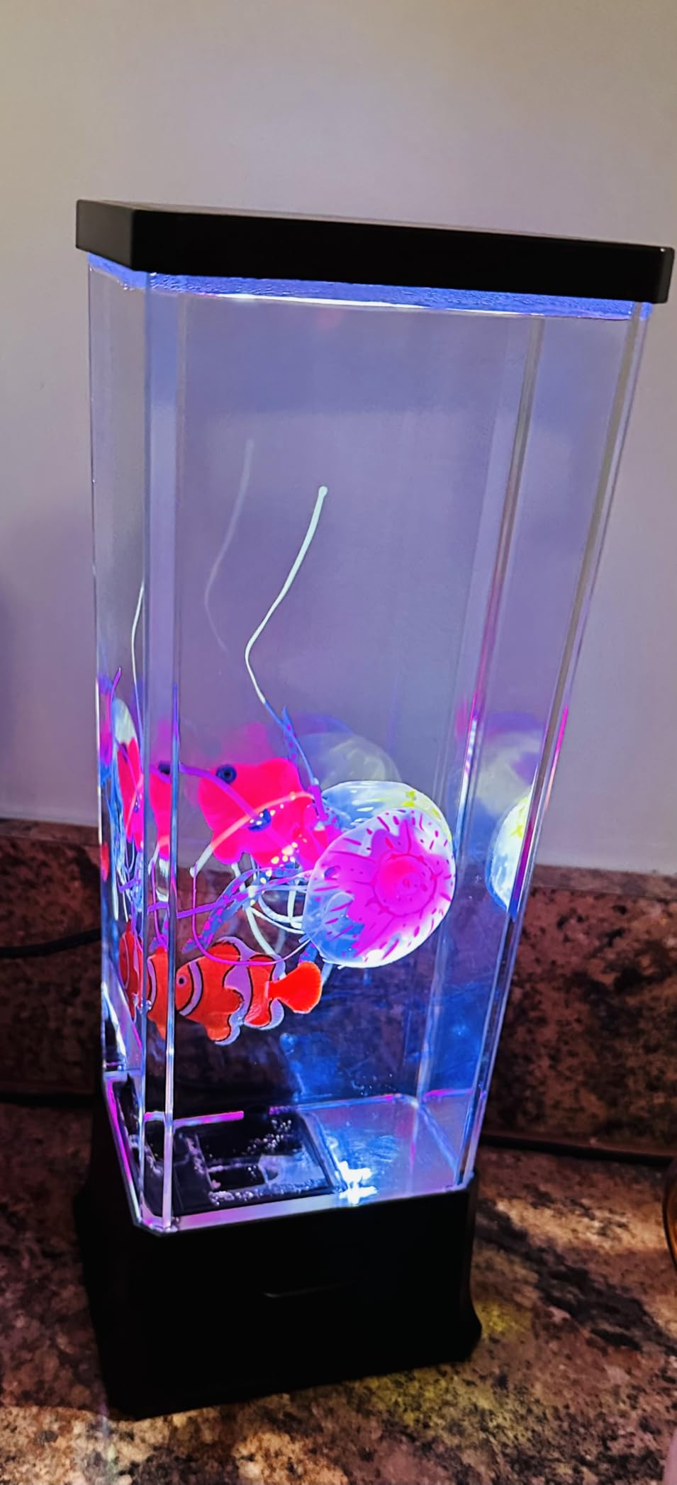 CALOVER Gifts for Kids Men Women Friends Family Cool Jellyfish Lamp Night Light for Girls Boys Kids Home Office Bedroom Decor customer photo 2