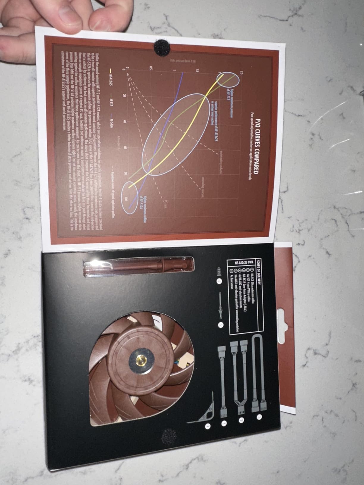 Noctua NF-A12x25 PWM, High-Performance Quiet Fan 120mm customer photo 2