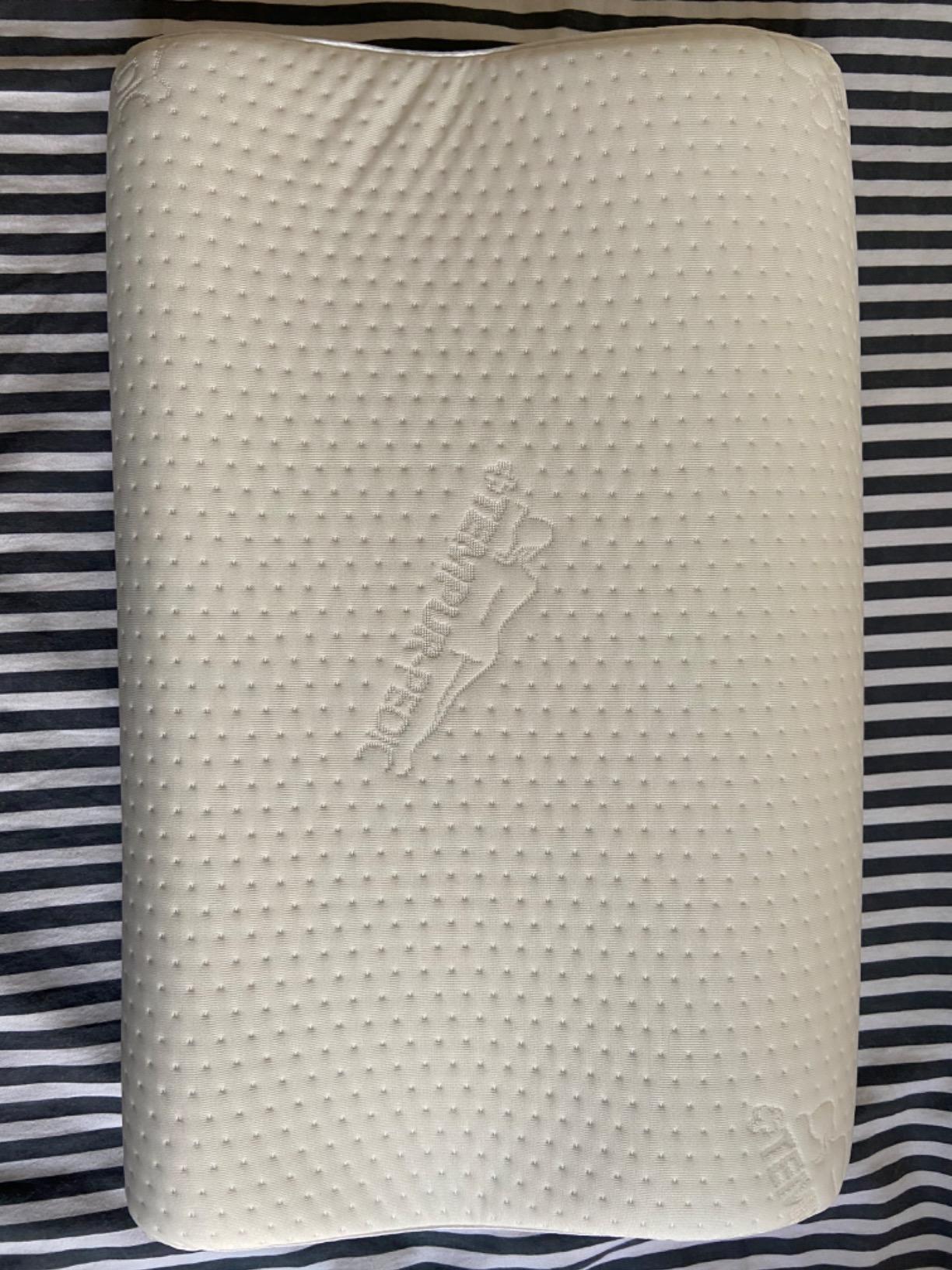 TEMPUR-Pedic TEMPUR-Ergo Neck Pillow, Medium Profile, White customer photo 1