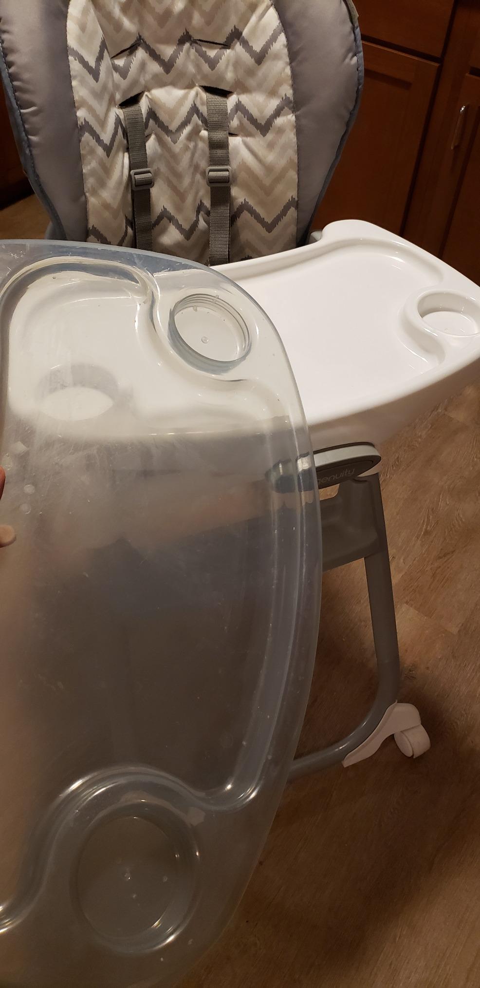 Ingenuity SmartClean Trio Elite 3-in-1 High Chair, Use 6 Months to 5 Years, Includes Dishwasher-Safe Tray, Convertible to Booster Seat & Toddler Chair customer photo 1