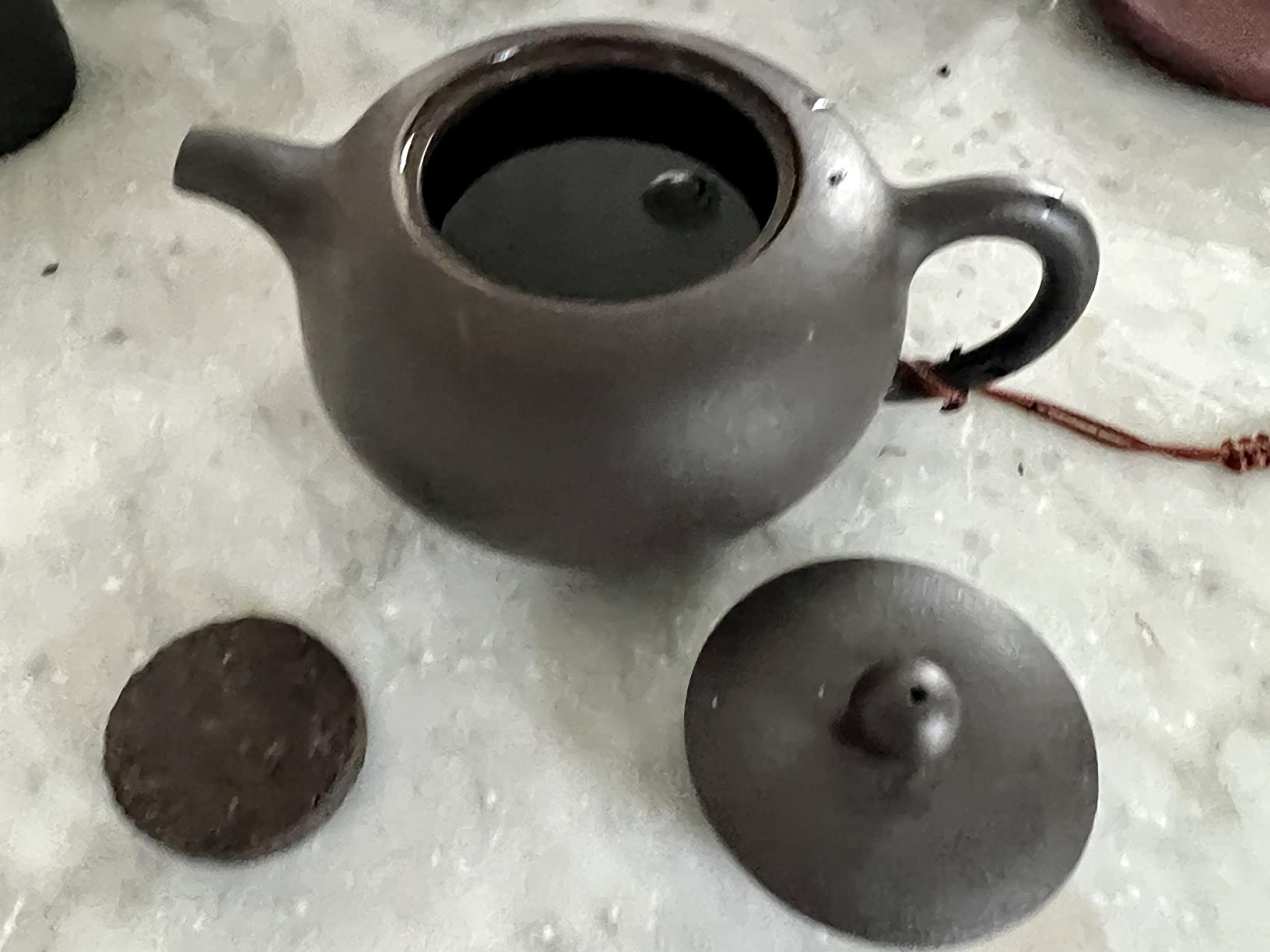 Jinglong Tea Factory - Pu-erh Tea in Bamboo Leaf Tube (80 Cups) Ripe Puerh Tea (7.1 Ounce) customer photo 1