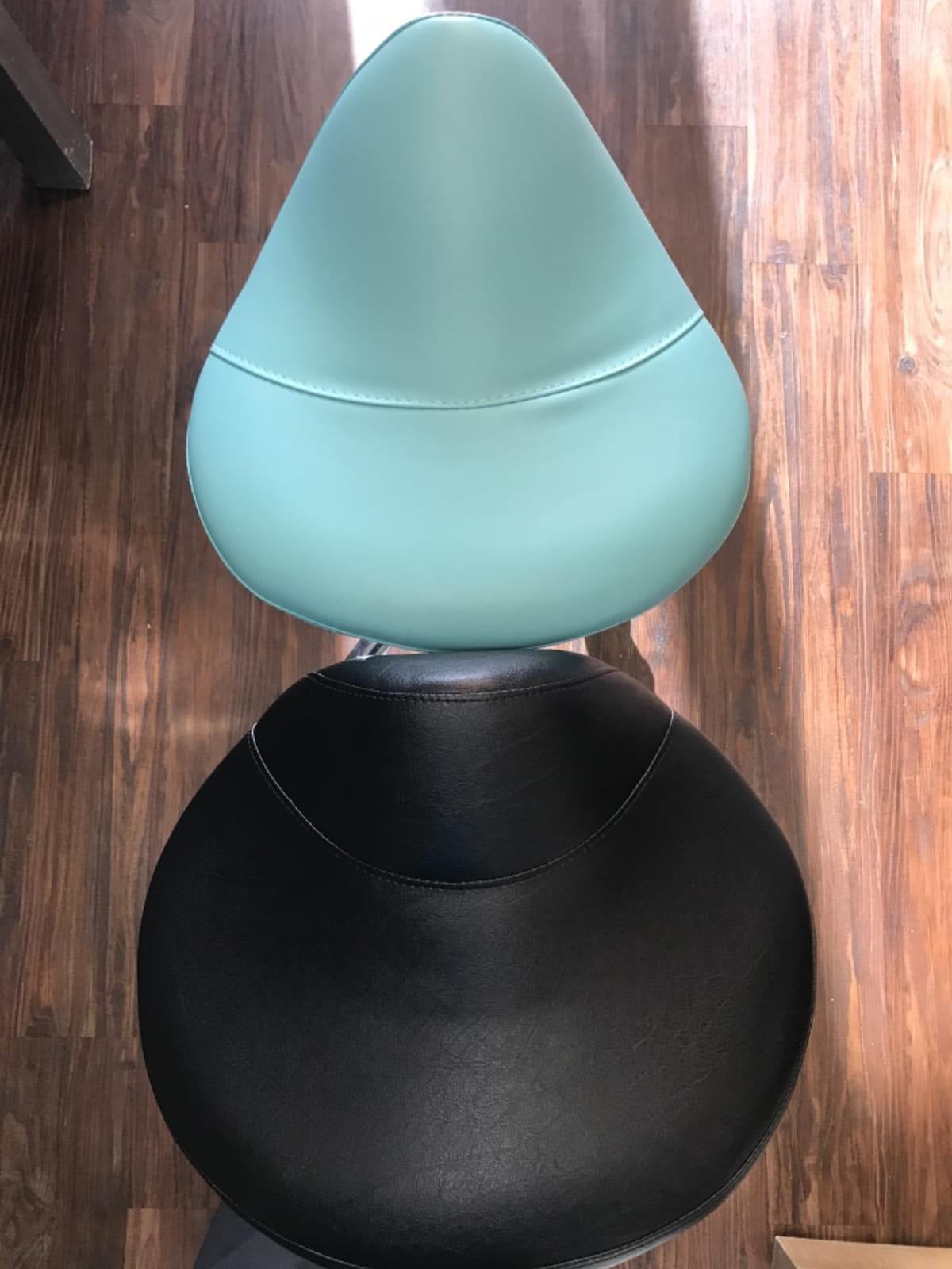 Saddle stool with Wheels Ergonomic Chair Dental Hygienist, Black | Saddle Seat Stool for Medical Dental Massage Clinic Salon customer photo 1