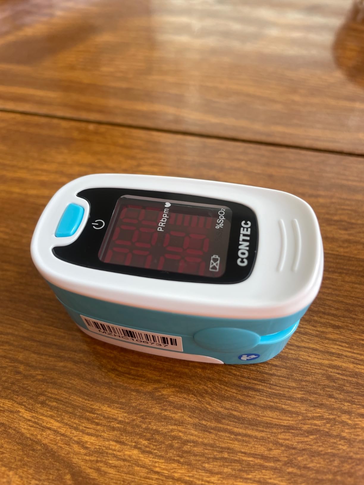 CONTEC LED CMS50M Pulse Oximeter,SpO2 and PR Value Waveform Blood Oxygen, Neck/Wrist Cord customer photo 1