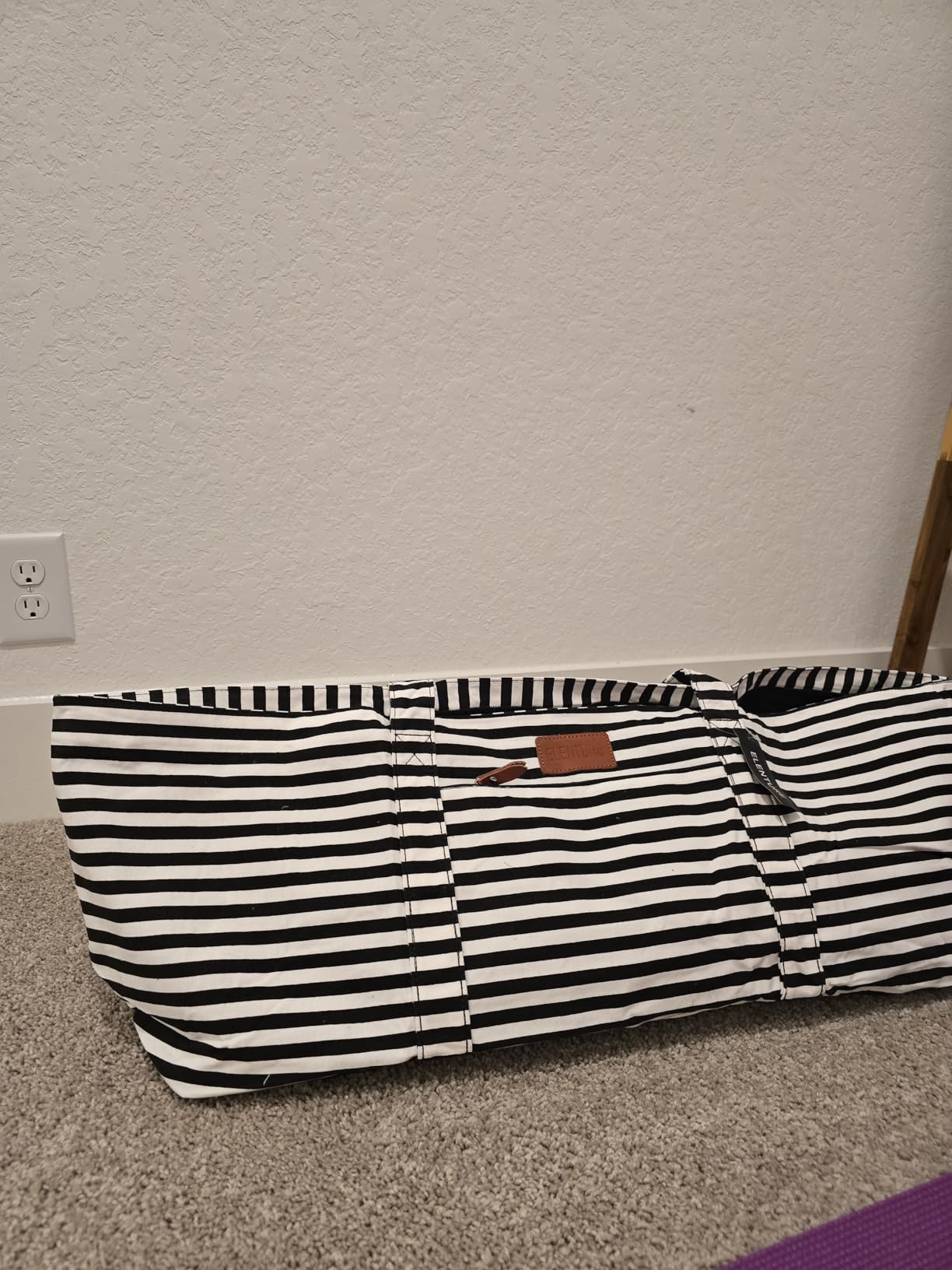 Large Yoga Mat Bag for Women & Men, Full-Zip Gym Bag with Yoga Mat Holder customer photo 2