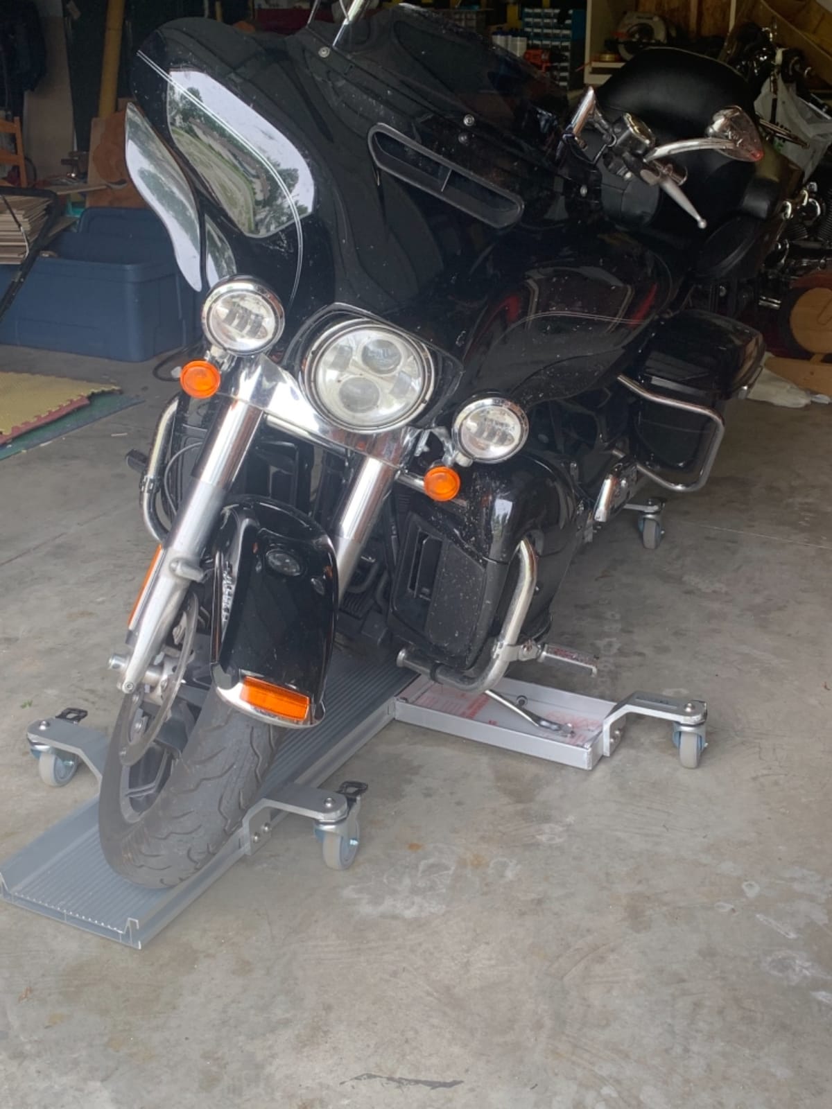 Motorcycle Dolly, 1,500 lb Capacity, Black Widow customer photo 1