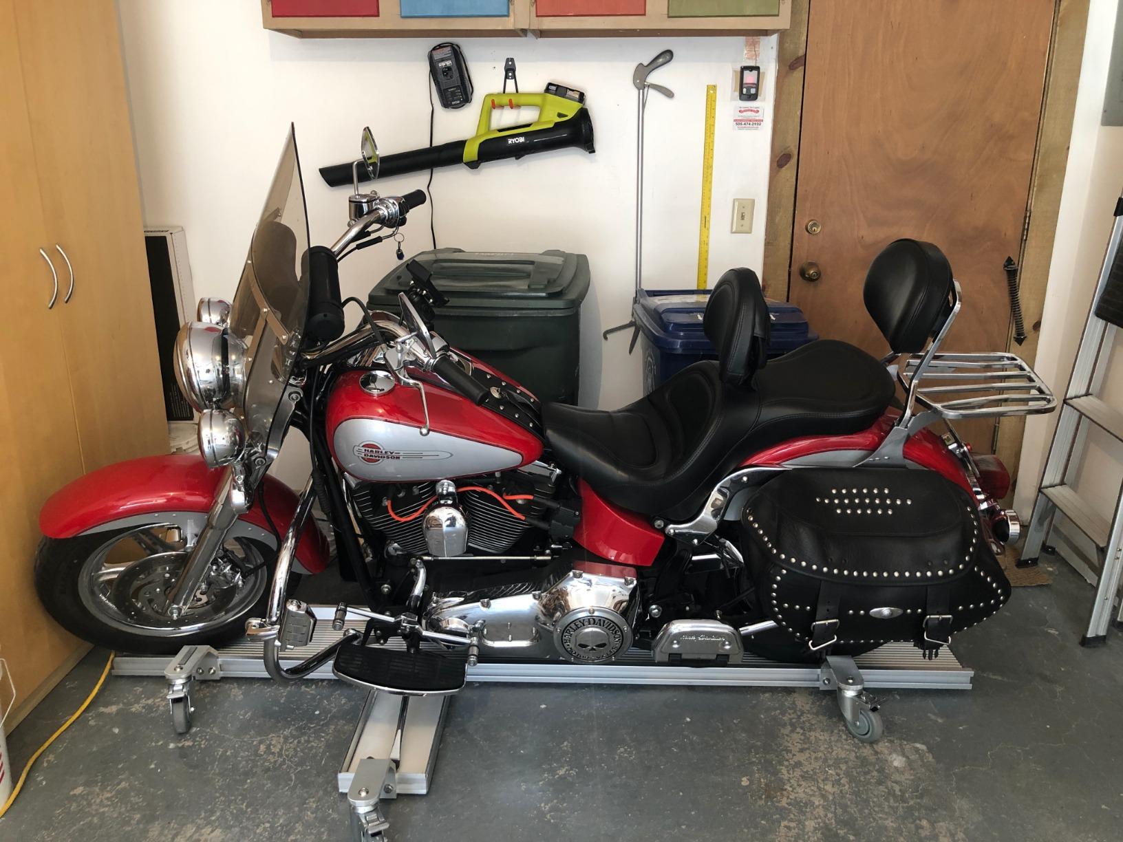 Motorcycle Dolly, 1,500 lb Capacity, Black Widow customer photo 2