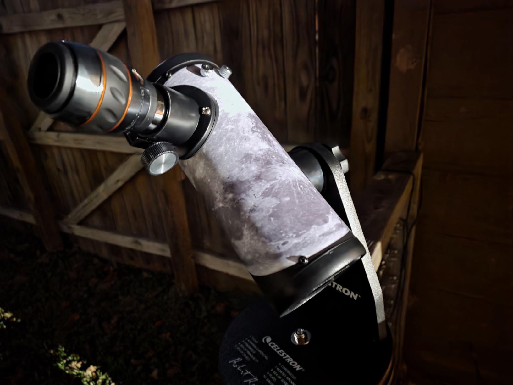 Celestron FirstScope Signature Series Moon Tabletop Dobsonian Telescope | Manual Tabletop Dobsonian Telescope with Moon Map Wrap, Great for Beginners, Compact & Portable, Includes Lunar eBook customer photo 1