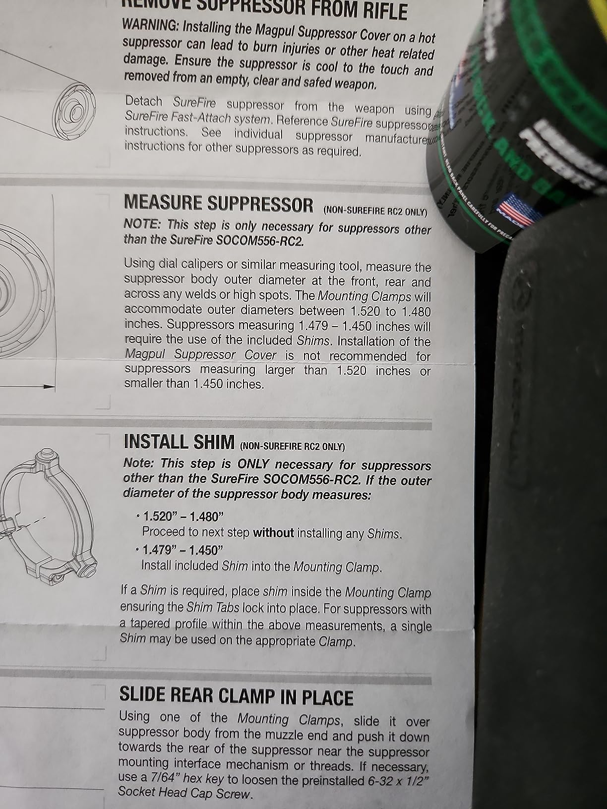 Magpul Suppressor Cover 5.5-Inch Heat Shield customer photo 2