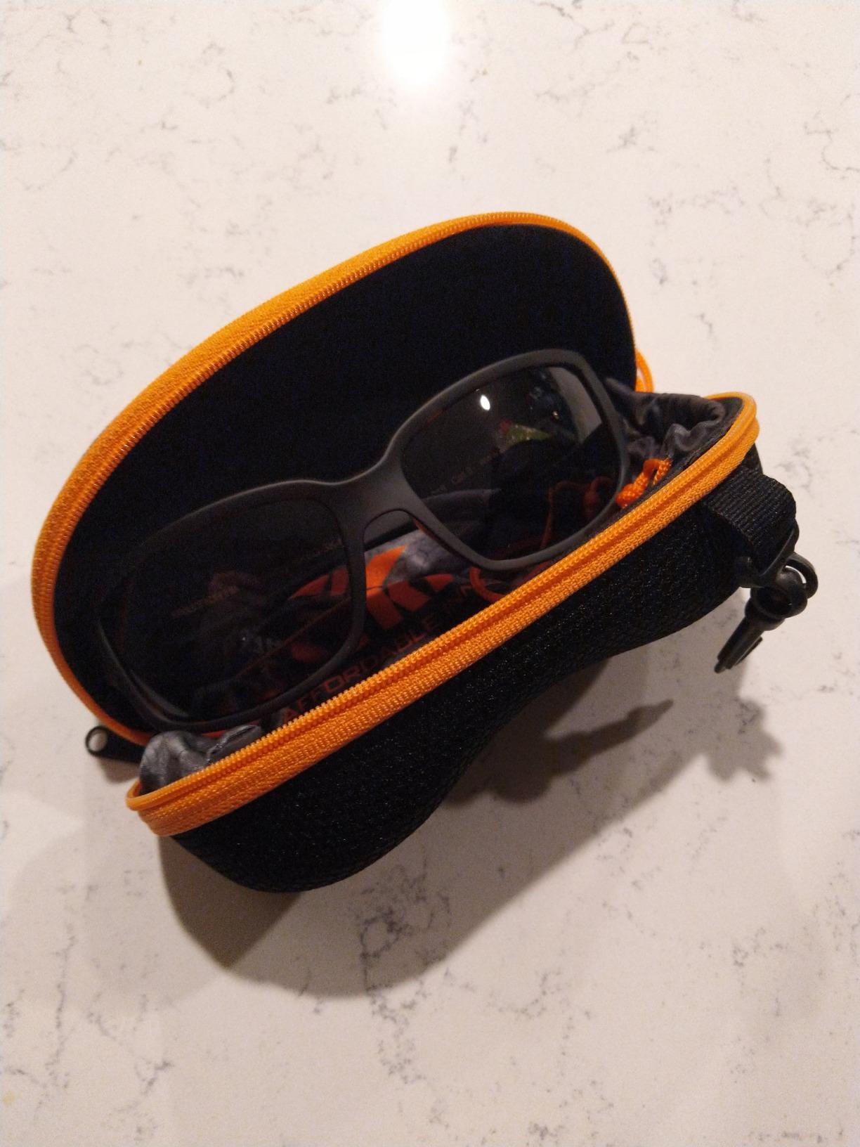 KastKing Skidaway Polarized Sport Sunglasses for Men and Women, Wrap Design | PuriVex Water & Salt Repellent, UV Protection, Lightweight, Ideal for Driving, Fishing, Cycling, Running, Case & Pouch customer photo 1