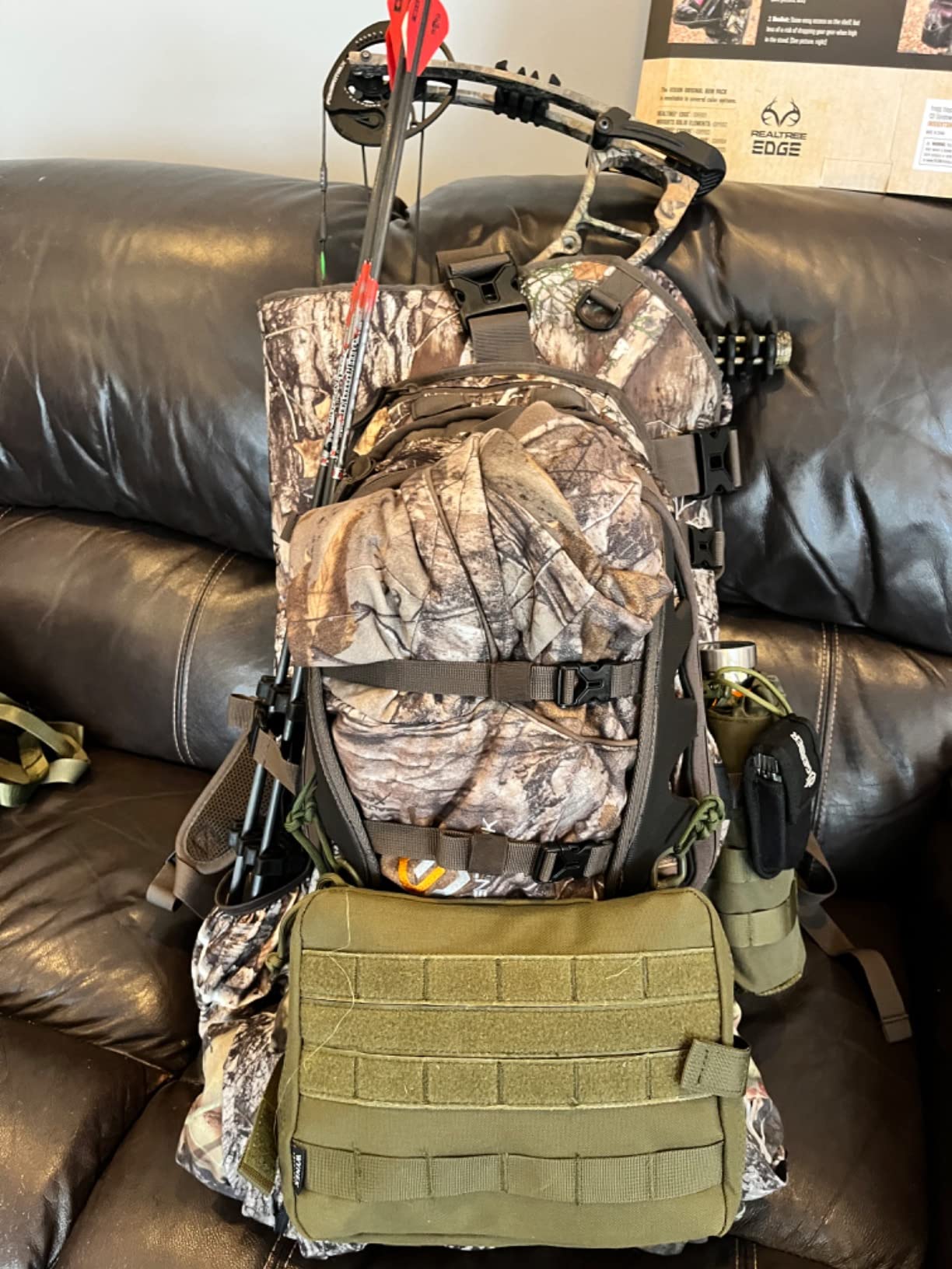 INSIGHTS HUNTING by frogg toggs The Vision Bow Pack, Camouflaged Hunting Pack, Realtree EDGE customer photo 1