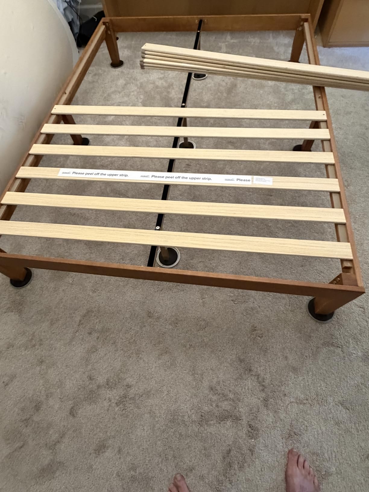 Mellow Naturalista Classic 12-Inch Solid Wood Platform Bed | Wooden Slats, No Box Spring Needed, Easy Assembly | Twin, Natural Pine customer photo 2