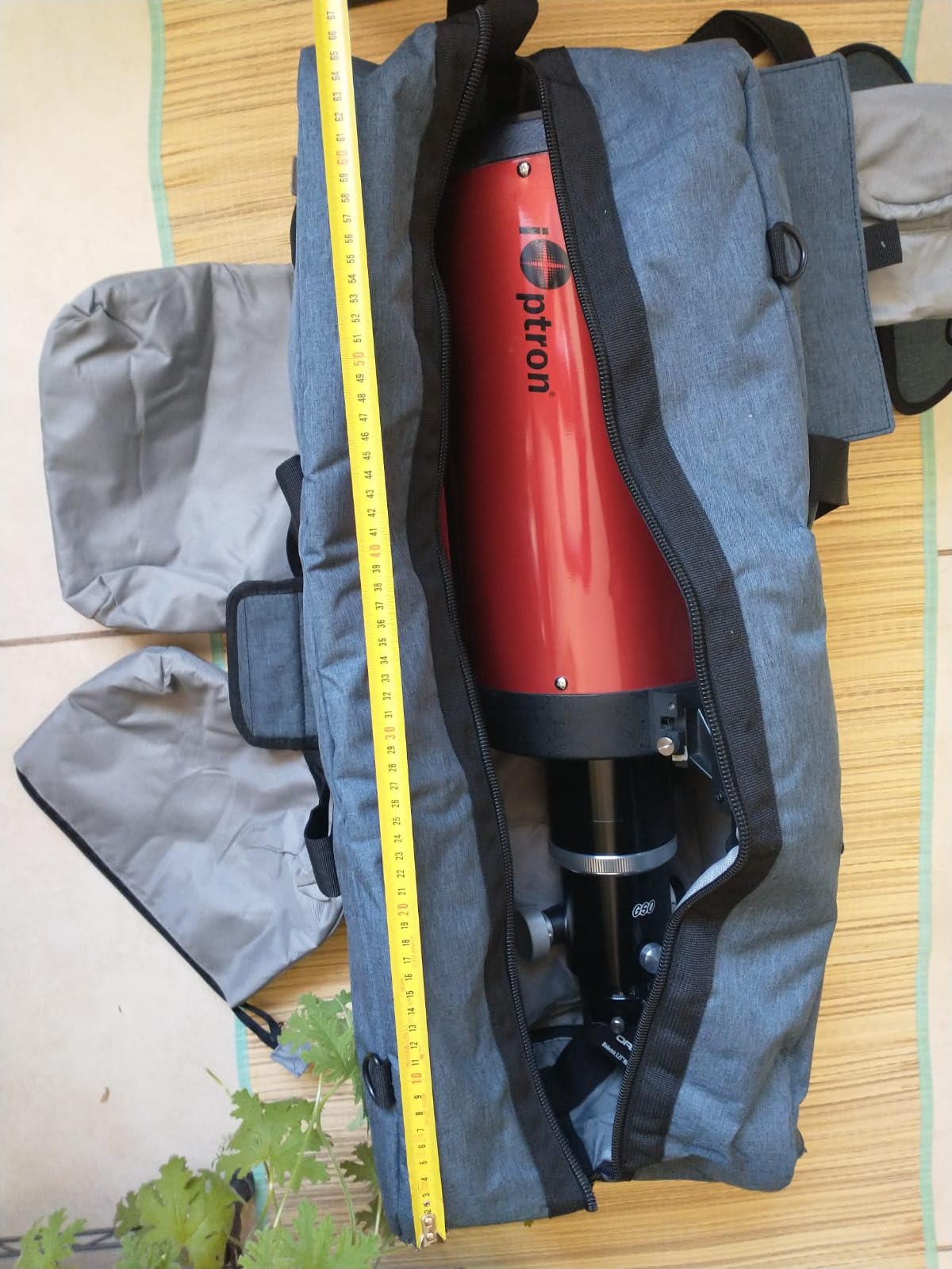 Multipurpose Telescope Bag - Shock-Absorbent Telescope Carrying Case with Adjustable Shoulder Strap and Extra Storage - Water Repellent (30 Inches) - Compatible with Celestron Telescope customer photo 1