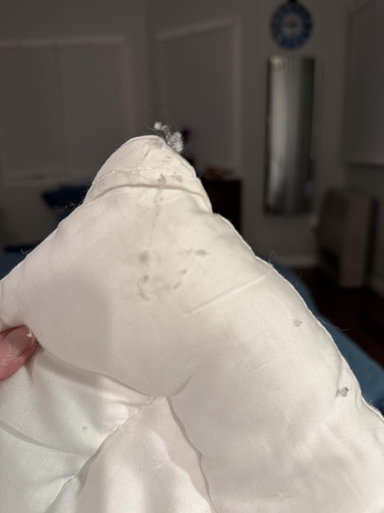 Buffy Cloud Cooling Comforter Queen/Full - White Comforter for Hot Sleepers, Machine Washable Lightweight Fluffy All-Season Temperature-Regulating Eucalyptus Lyocell Duvet Insert customer photo 2