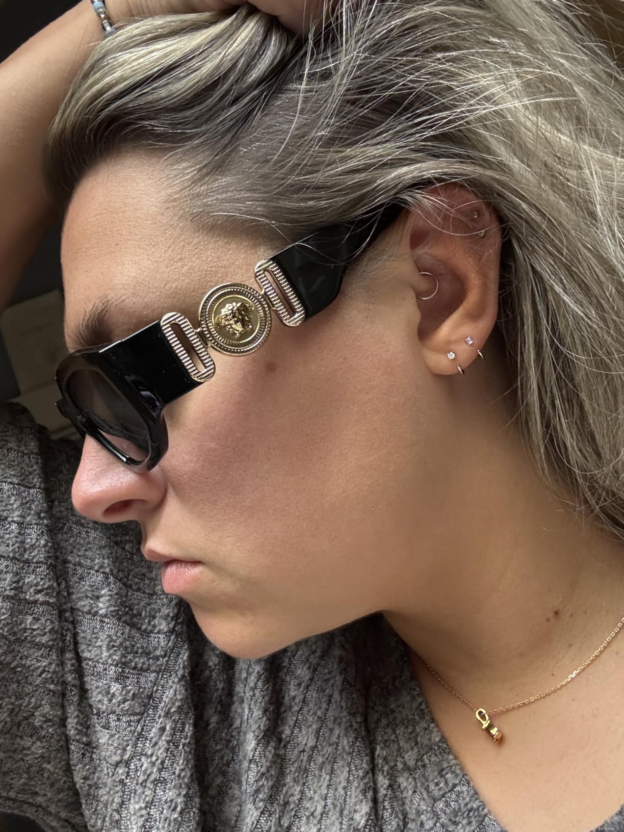 Versace Men,Women VE4361 53 Sunglasses 53mm customer photo 1