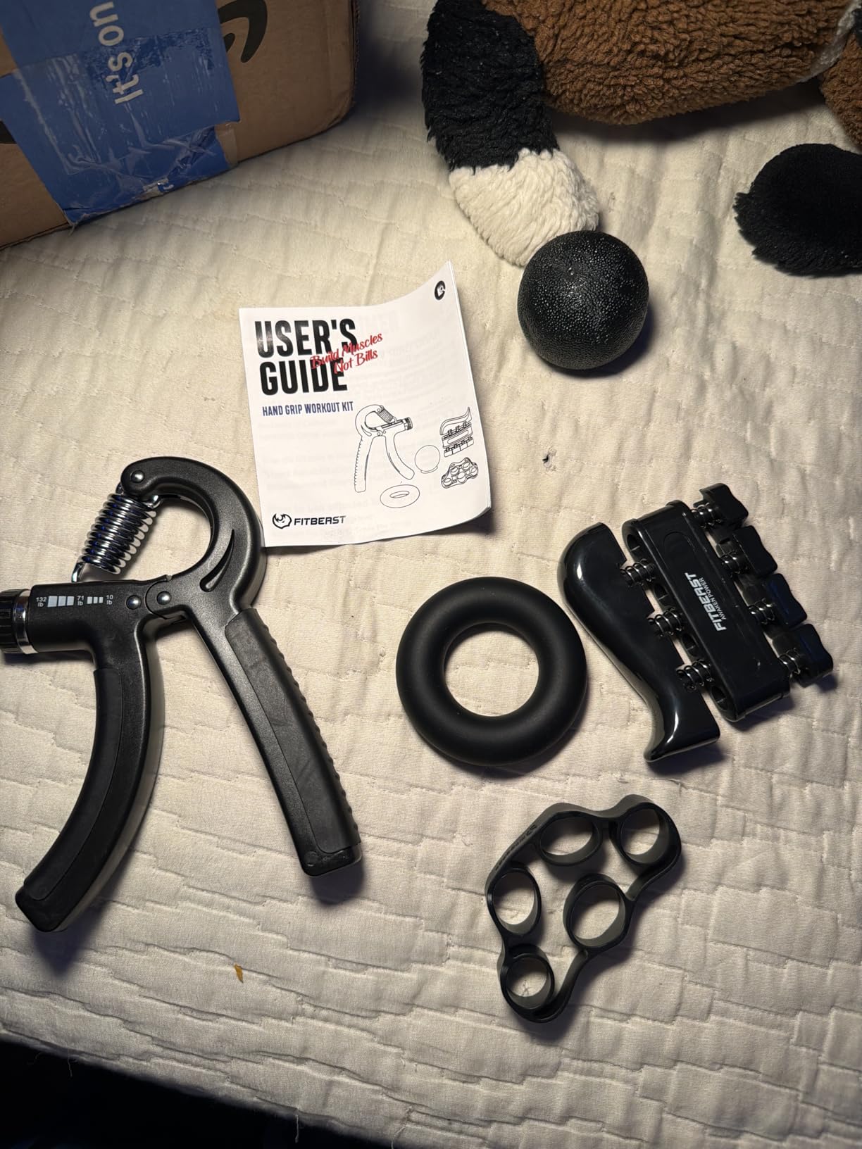 FitBeast Grip Strengthener Forearm Strengthener Hand Grips Strengthener Kit - 5 Pack Adjustable Resistance customer photo 1