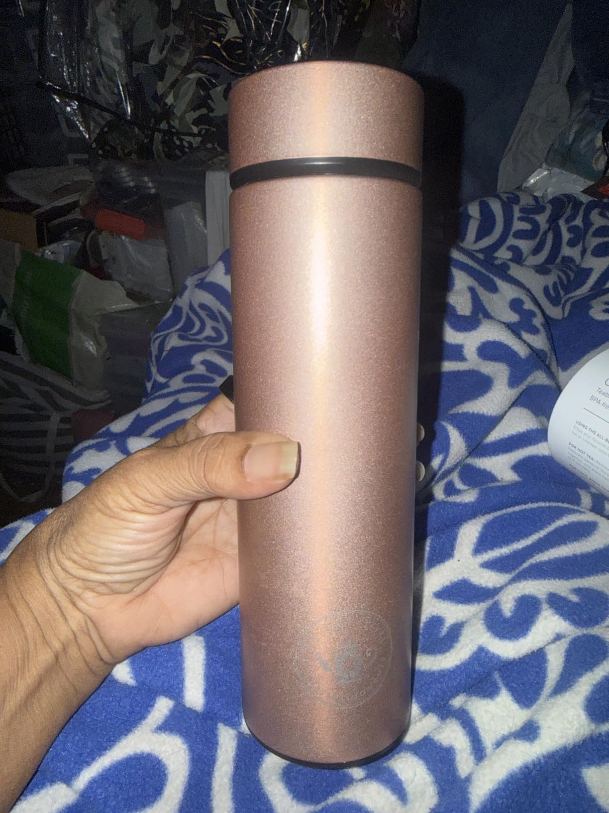Teabloom The ORIGINAL All-Brew Travel Tumbler & Thermos, 16oz Stainless Steel Insulated Water Bottle customer photo 1