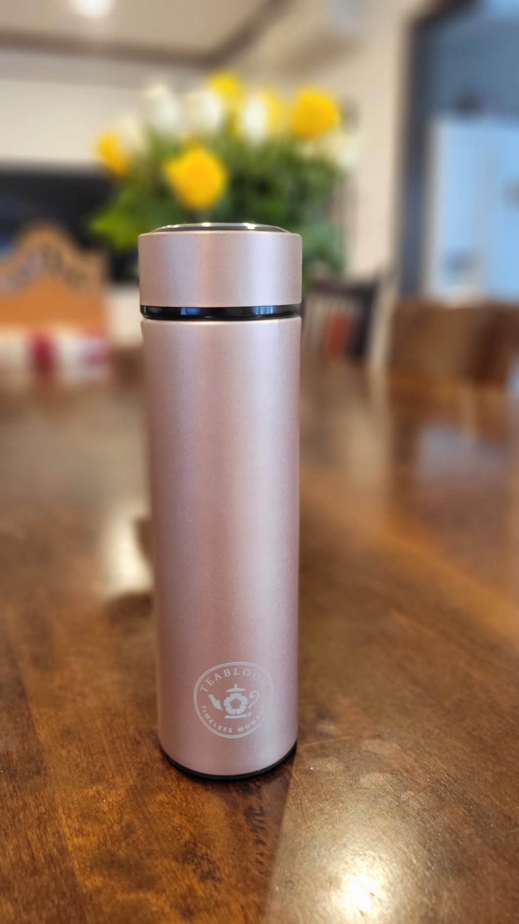 Teabloom The ORIGINAL All-Brew Travel Tumbler & Thermos, 16oz Stainless Steel Insulated Water Bottle customer photo 2