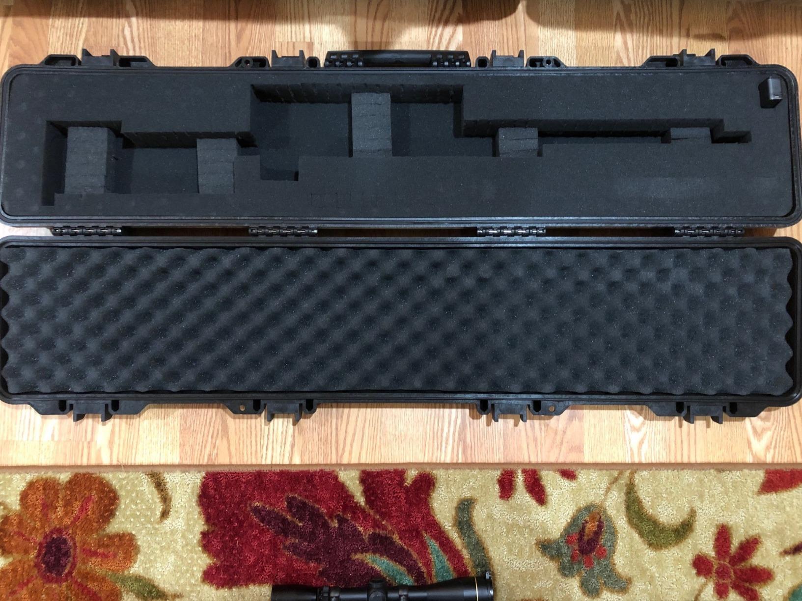 Merdia Gun Case Precision Hard Locking Rifle Cases Ultra Protective Case Intensive Convoluted Foam Shot Gun Case customer photo 1
