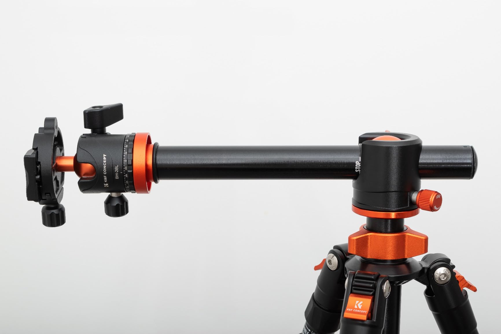 K&F Concept 67 inch Camera Tripod Horizontal Aluminum Tripods Portable Monopod with 360 Degree Ball Head Quick Release Plate for DSLR Cameras T255A4+BH-28L (TM2515T1) customer photo 1