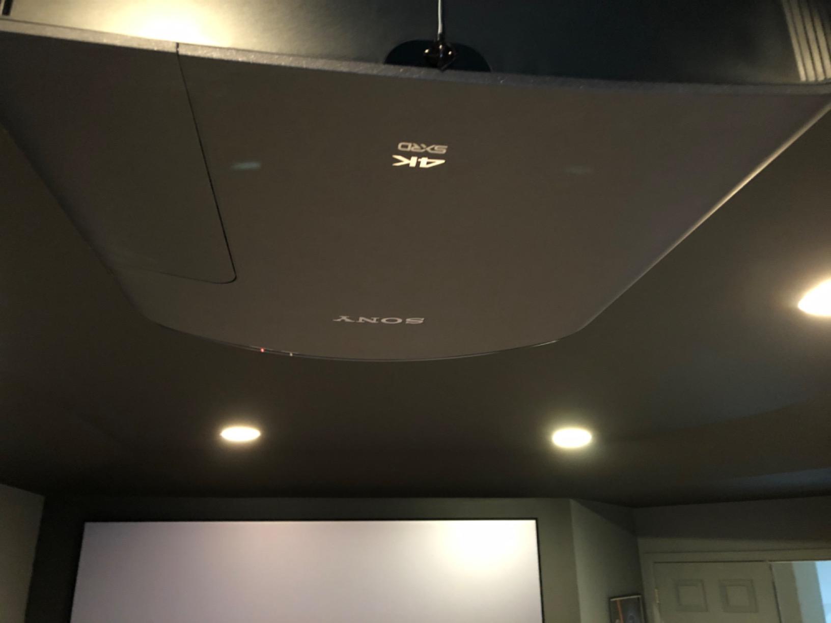 Sony Home Theater Projector VPL-VW295ES: Full 4K HDR Video Projector for TV, Movies and Gaming - Home Cinema Projector with 1,500 Lumens for Brightness and 3 SXRD Imagers for Crisp, Rich Color customer photo 2