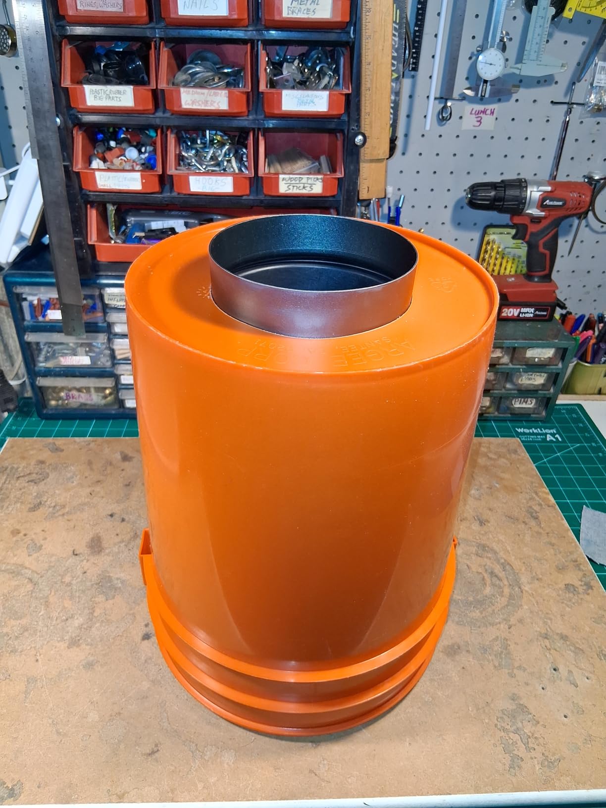 AC Infinity Air Carbon Filter 100mm with Premium Australian Virgin | For Inline Duct Fan, Odor Control, Hydroponics, Grow Rooms customer photo 1