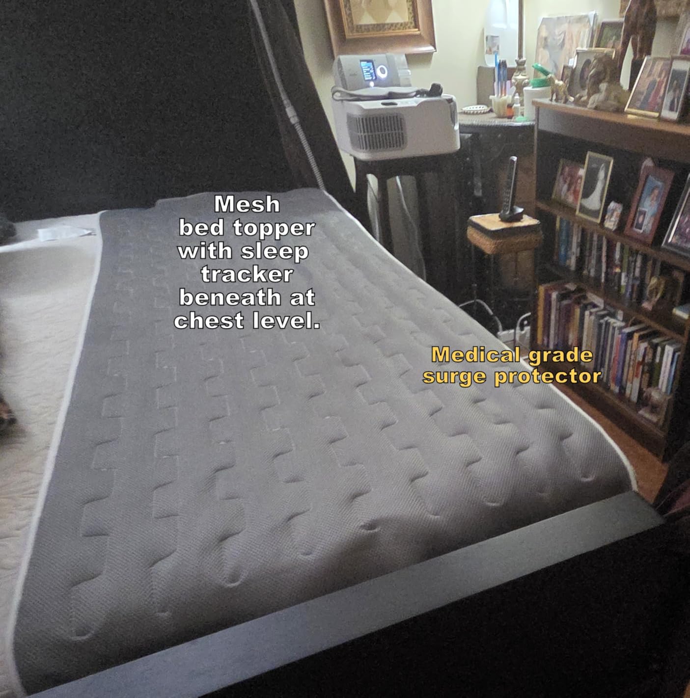 Chilipad Cube Bed Cooling System - Cooling & Heating Mattress Topper, Set Individual Bed Temperature, Cool Sleep Enhancement, Temp Range of 60-115°F, ME Half Queen Bedsize (30