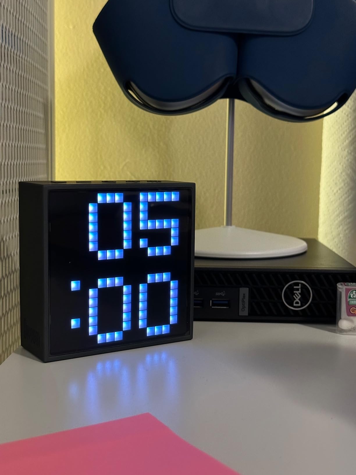 Divoom TimeBox Evo -- Pixel Art Bluetooth Speaker with 16x16 LED Display APP Control - Cool Animation Frame & Gaming Room Setup & Bedside Alarm Clock customer photo 1