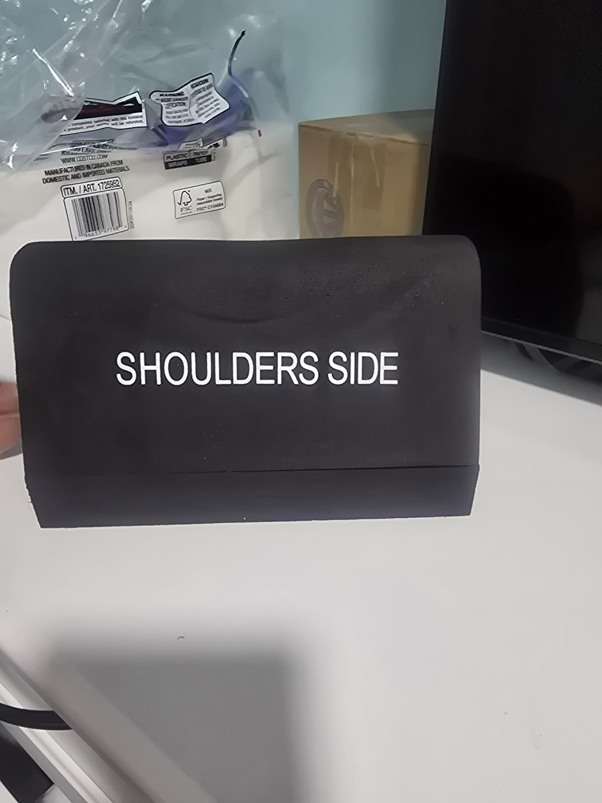 Lumia Wellness Cervical Orthotic Traction Block, Firm, Spinal & Neck Alignment, Cervical Traction Device & Neck Stretcher customer photo 1