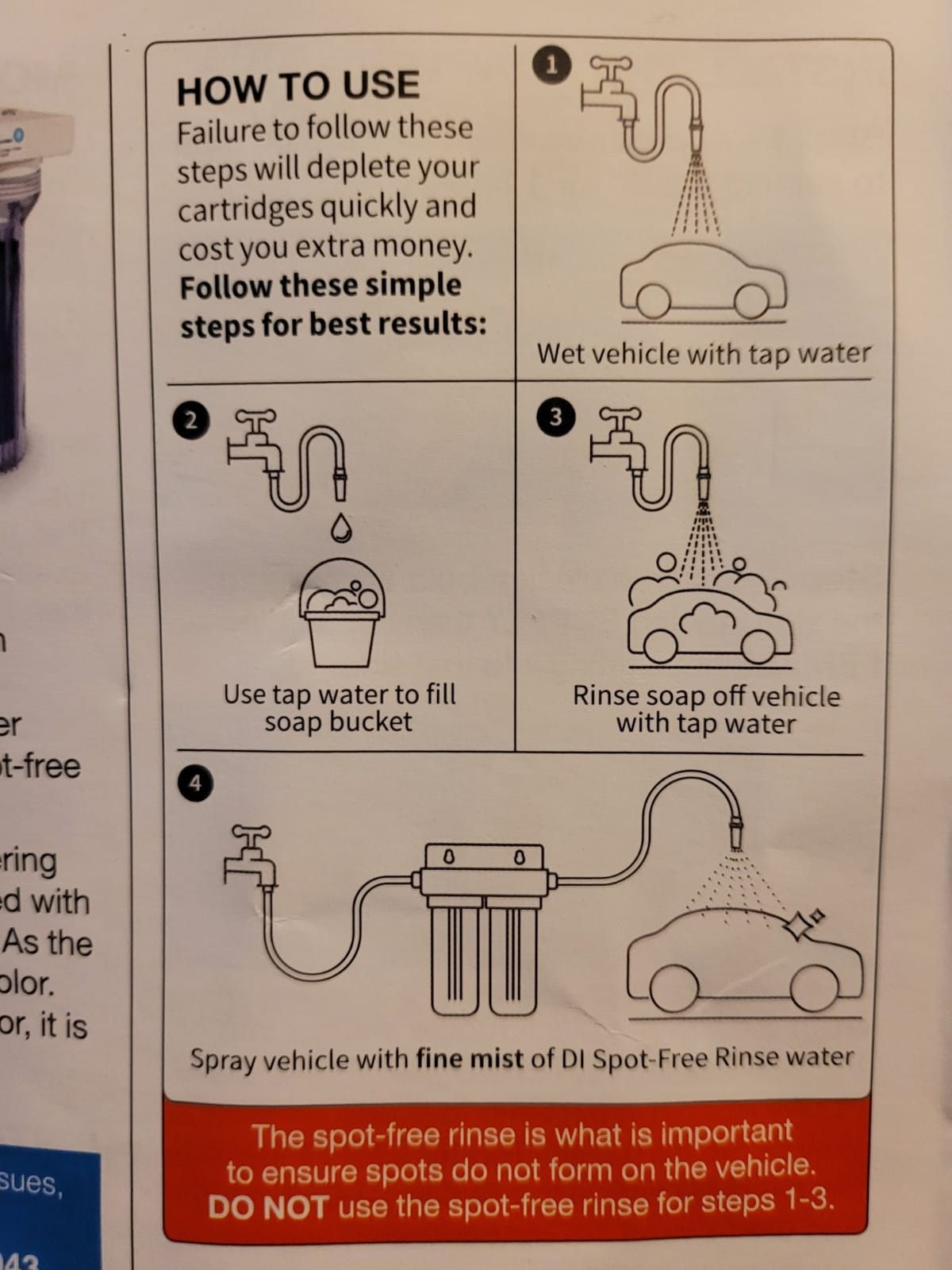 Aquatic Life DI Spot-Free Car Rinse System | Deionized-water rinse helps prevent mineral spots so cars, RVs, and motorcycles can air-dry to a clean finish customer photo 1