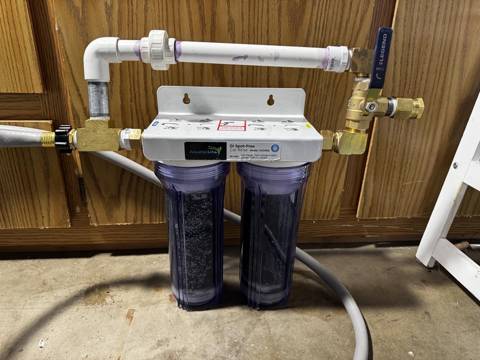 Aquatic Life DI Spot-Free Car Rinse System | Deionized-water rinse helps prevent mineral spots so cars, RVs, and motorcycles can air-dry to a clean finish customer photo 2