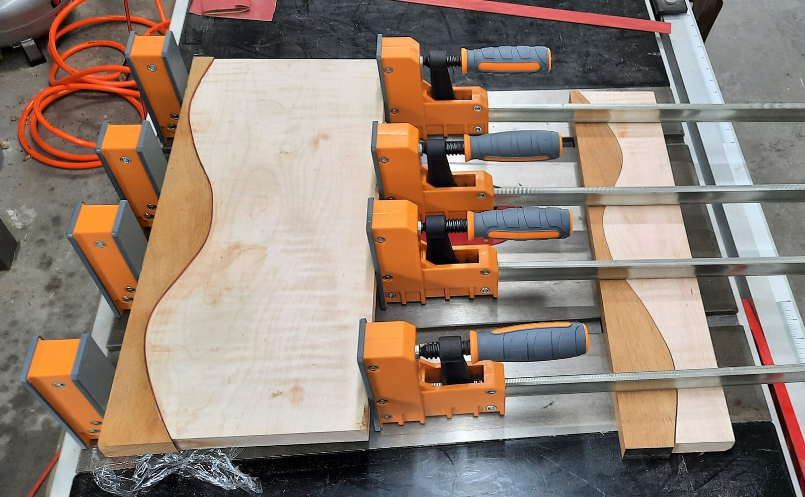 Bora Parallel Clamps 4 Pack - 2X 24