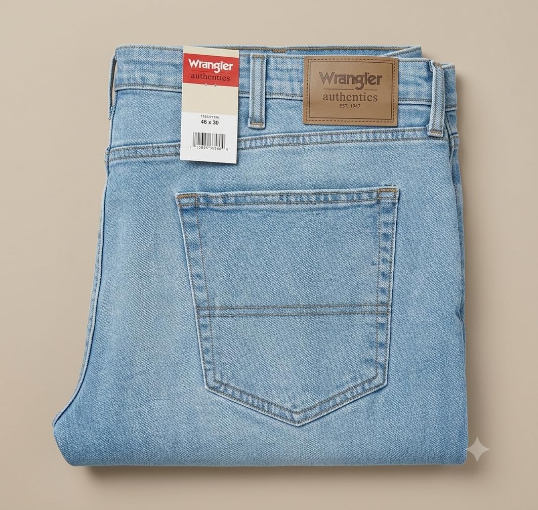 Wrangler Authentics Men's Comfort Flex Waist Relaxed Fit Jean customer photo 2