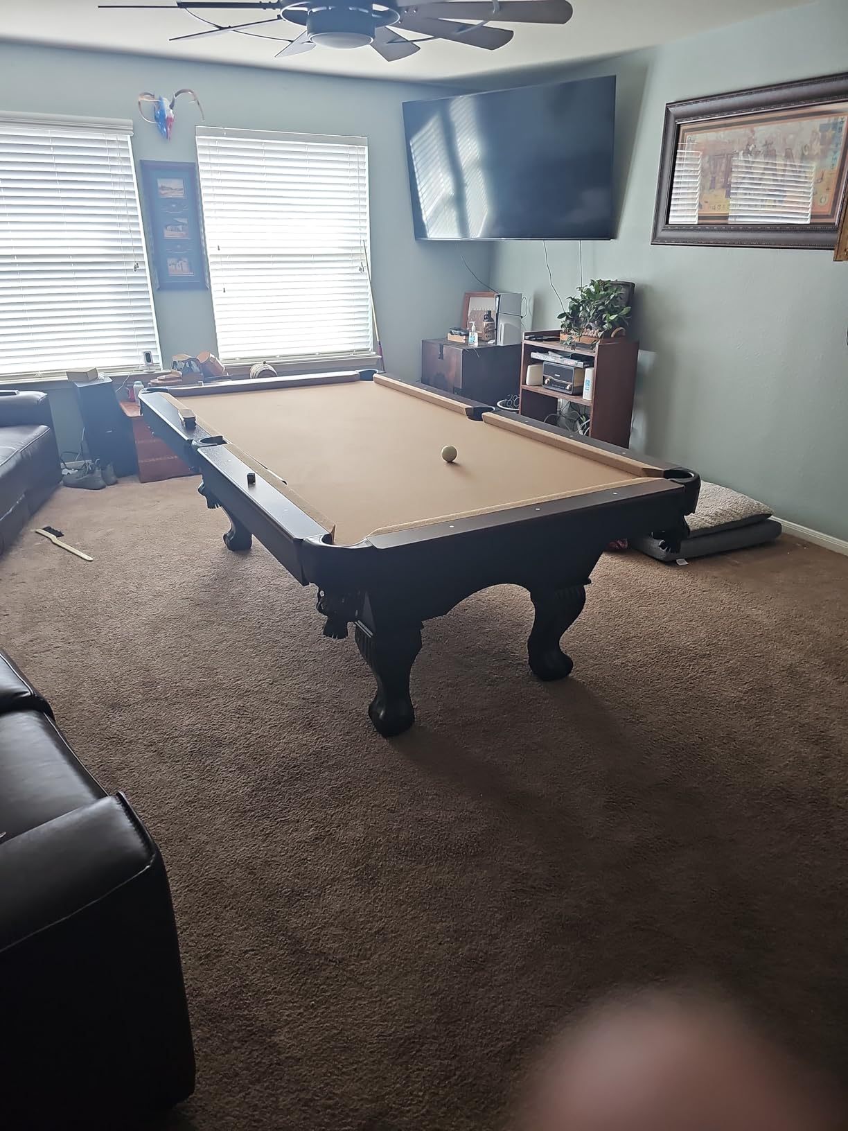 Taurus 8-Foot Tournament Billiard/Pool Table - Professional Competition Game Table customer photo 1