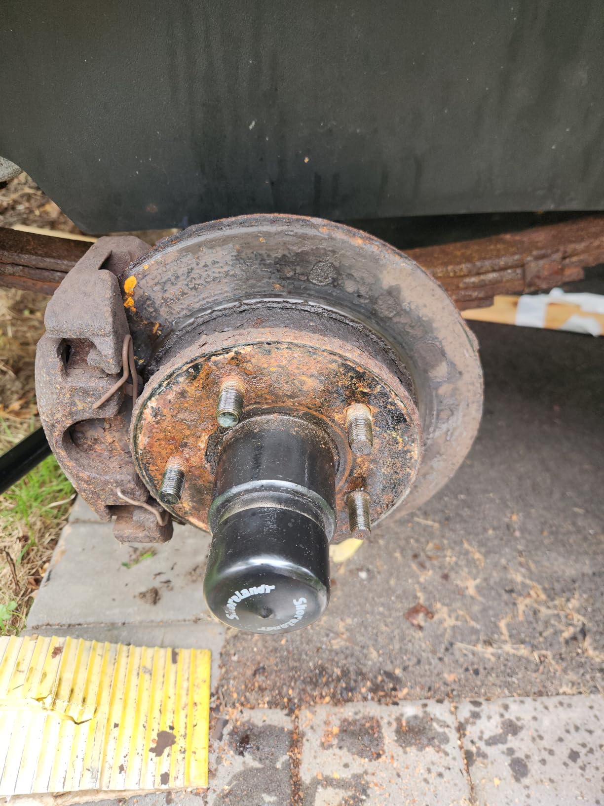 Kodiak Boat Trailer Slip-On Disc Brake Kit All Dacromet 5 Bolt customer photo 1