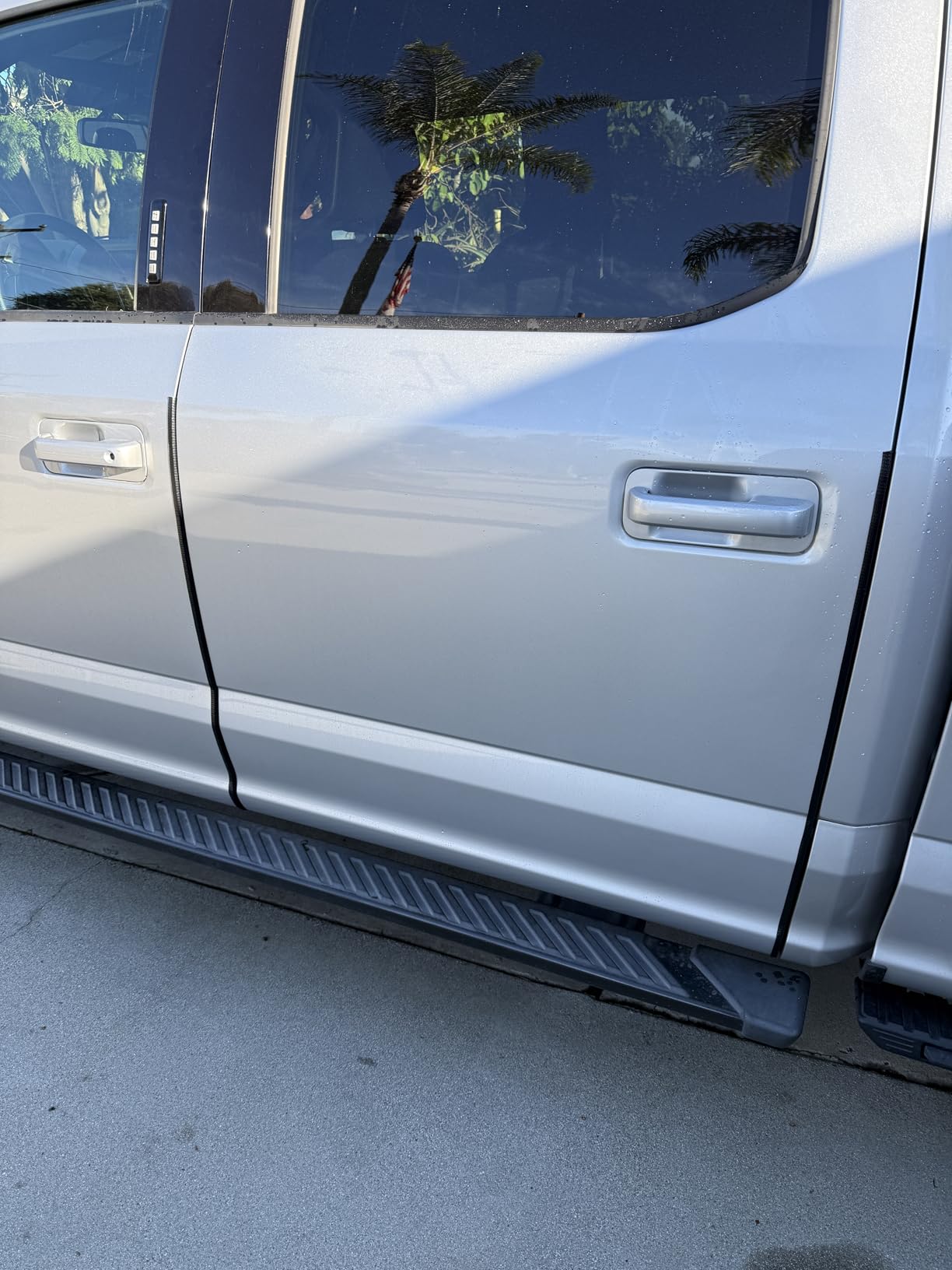 Winunite 16.4ft (5m) No Glue Car Door Edge Guards Black | Reduces parking lot door dings, U-shaped rubber, fits sedans trucks SUVs, fade-resistant, protect against paint chips customer photo 1