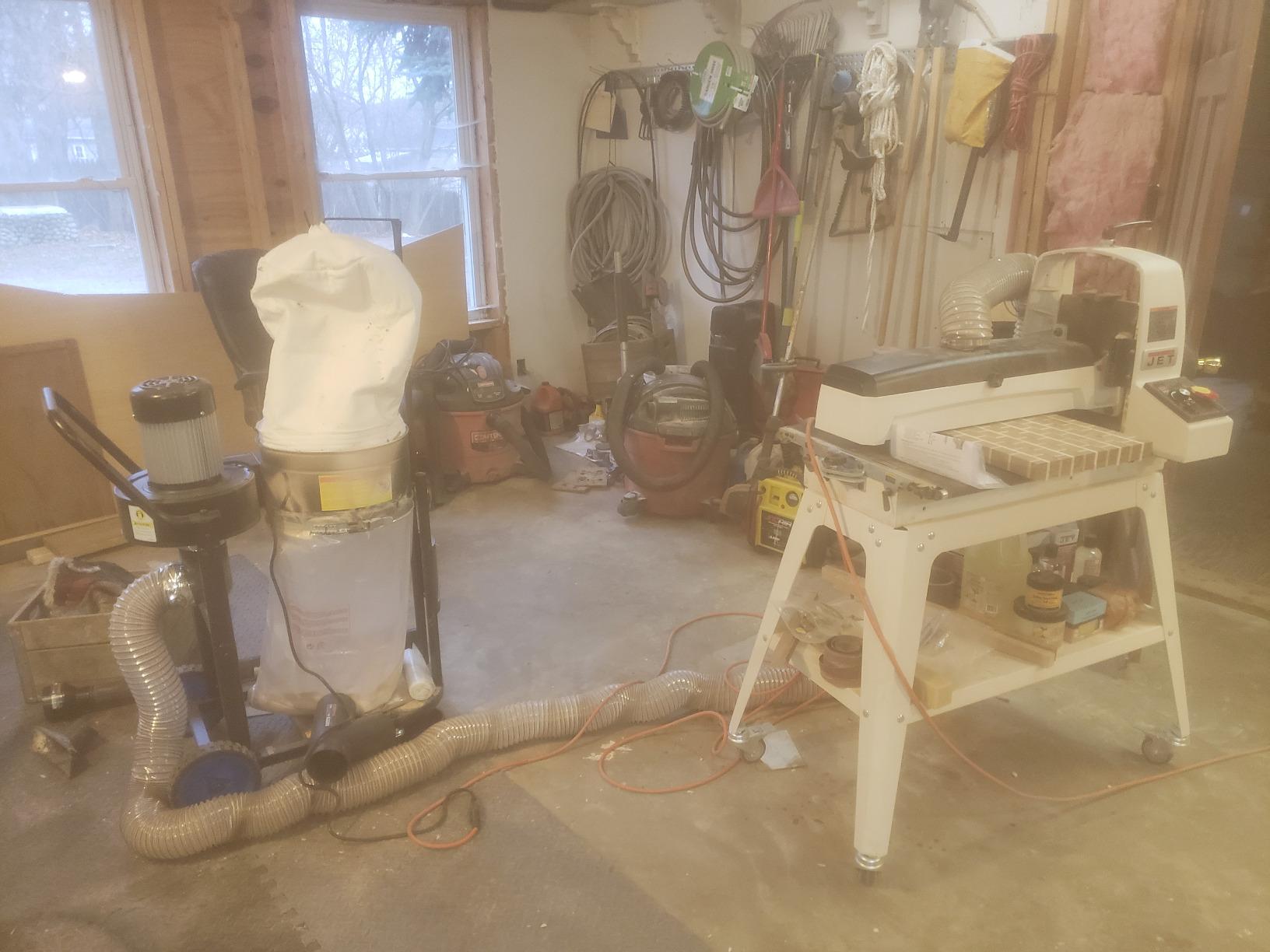 JET 22-Inch Drum Sander with Open Stand, 1-3/4 HP, 1Ph 115V (Model JWDS-2244) customer photo 1