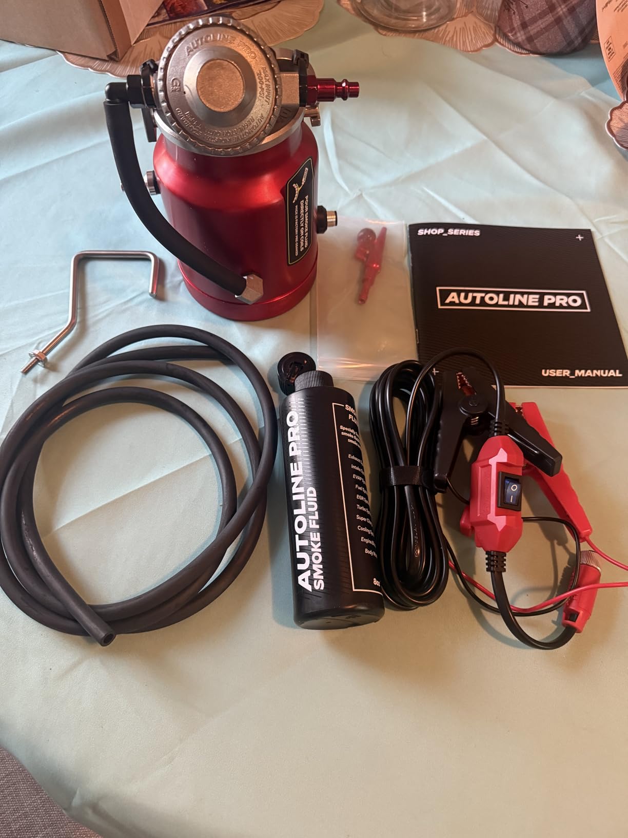 AutoLine Pro Shop Series Smoke Machine - EVAP Vacuum Leak Tester customer photo 2