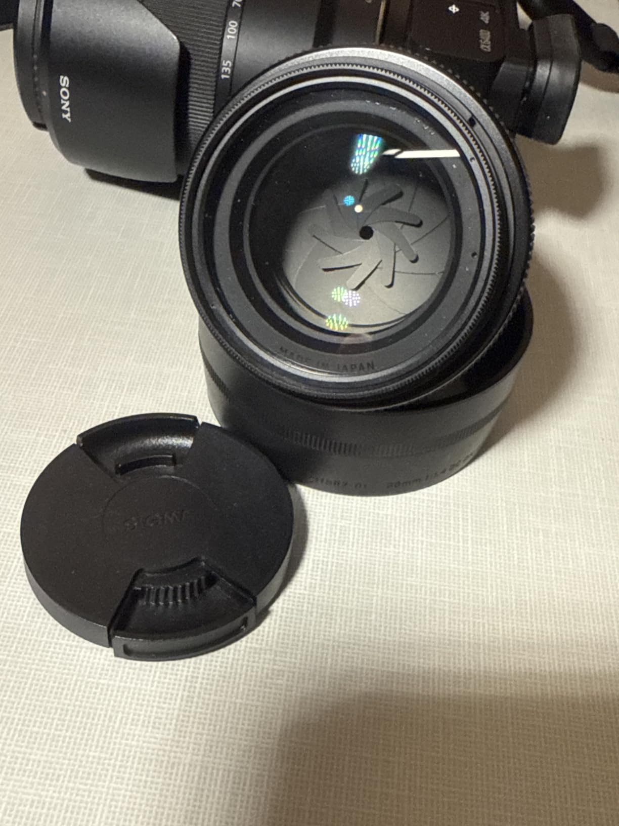 Sigma 56mm f/1.4 DC DN Contemporary Lens for Sony E-Mount (Black) customer photo 1