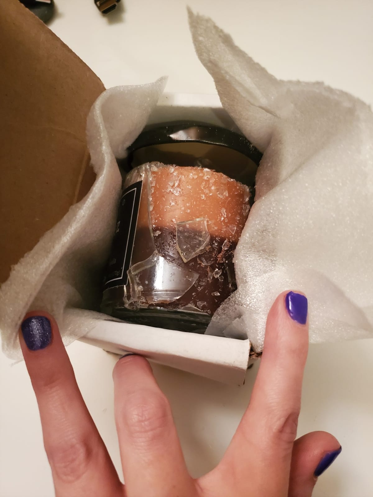 Bofa Deez Nutz - Funny Scented Candle - Banana Nut Bread n Hazelnut Vanilla, 6 Ounce, 40 Hour Burn Time customer photo 1