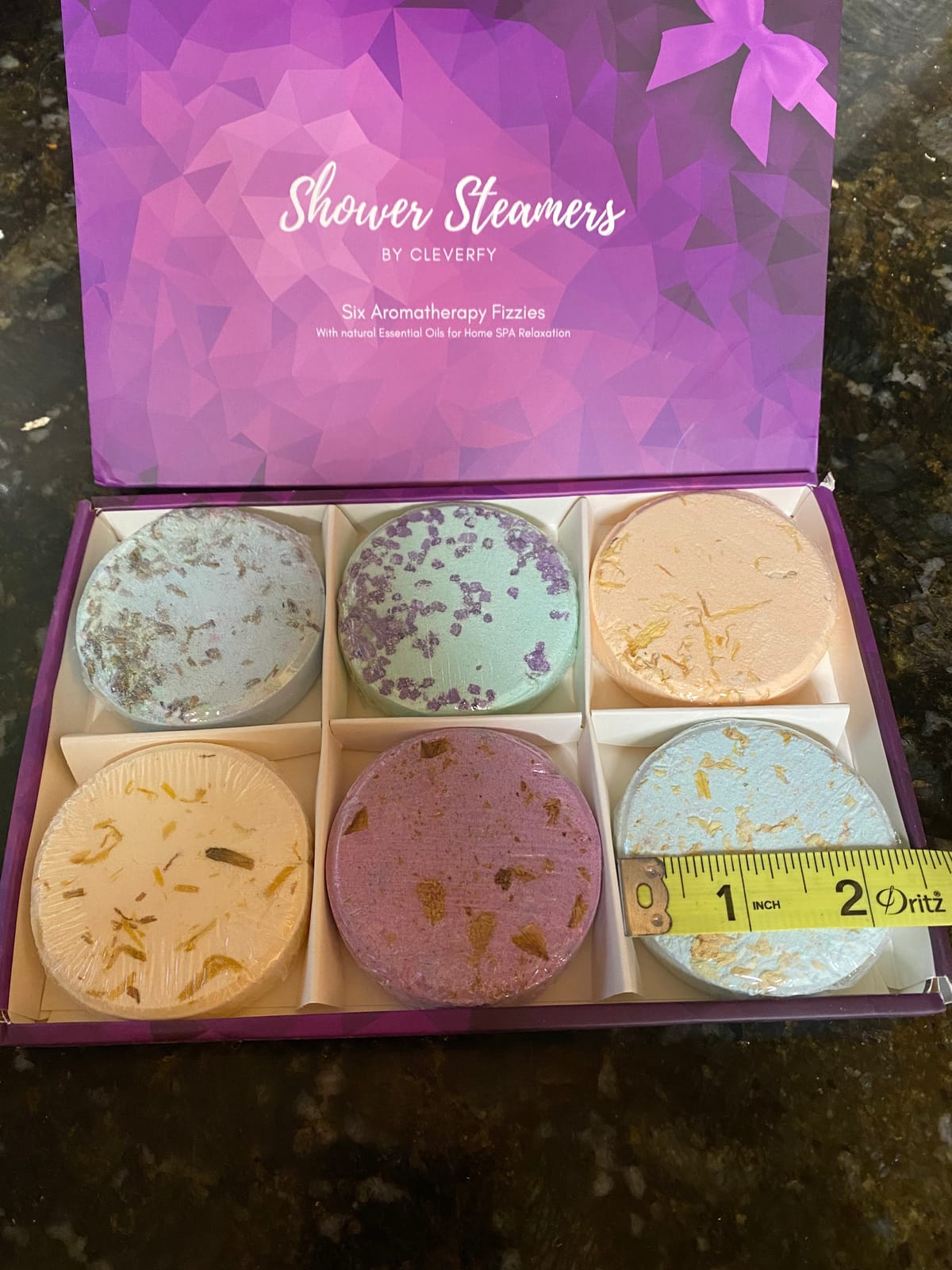 Cleverfy Shower Steamers Aromatherapy Gifts for Women and Men, 6 Tablets | Birthday, Self-Care, Spa & Relaxation Gifts | for Teen Girls, Mom, Best Friend, Sister, Her, Girlfriend, Grandma, Wife customer photo 2
