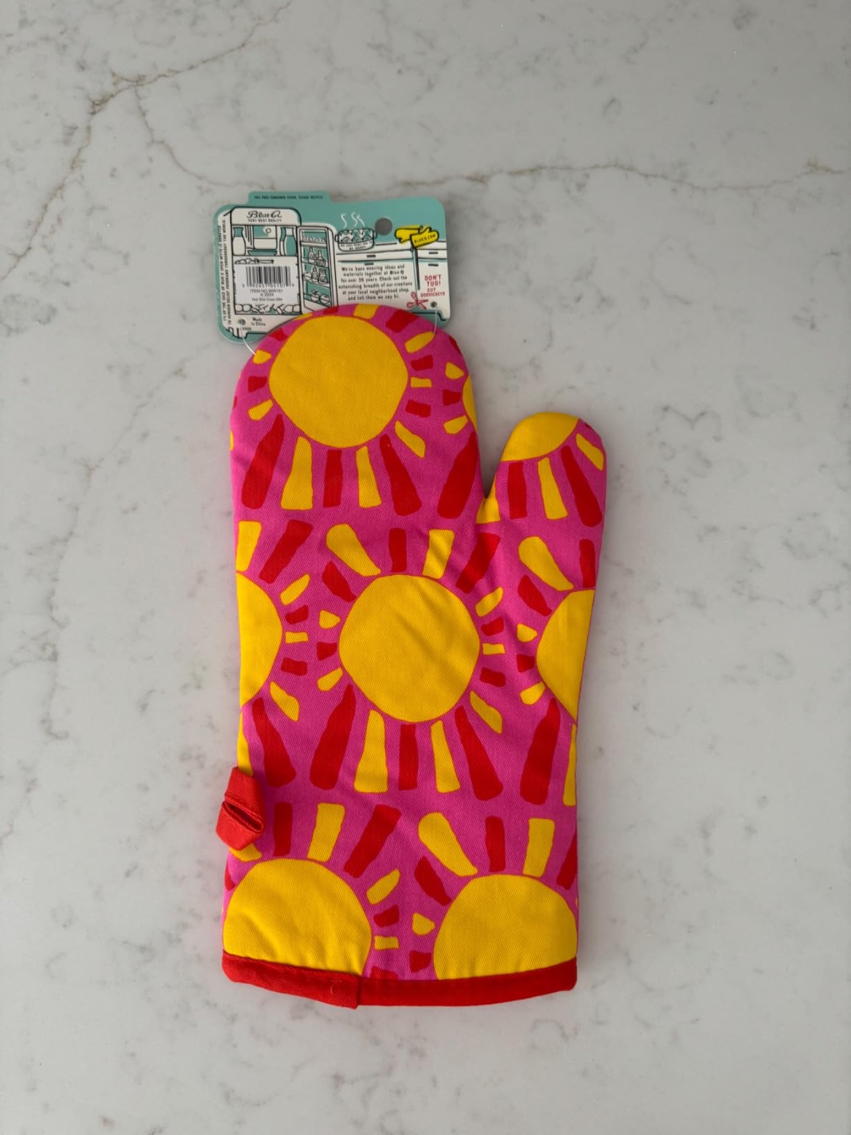 Blue Q Oven Mitts - Cute Kitchen Accessories & Kitchen Gifts - The Secret | Cute Oven Mitts with unique artwork, Super-Insulatted Quilting, Easy care maintenance, Kitchen gifts for women and home cooks customer photo 2